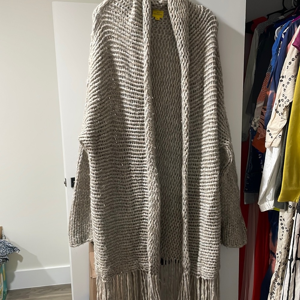 Fringe Long Sweater